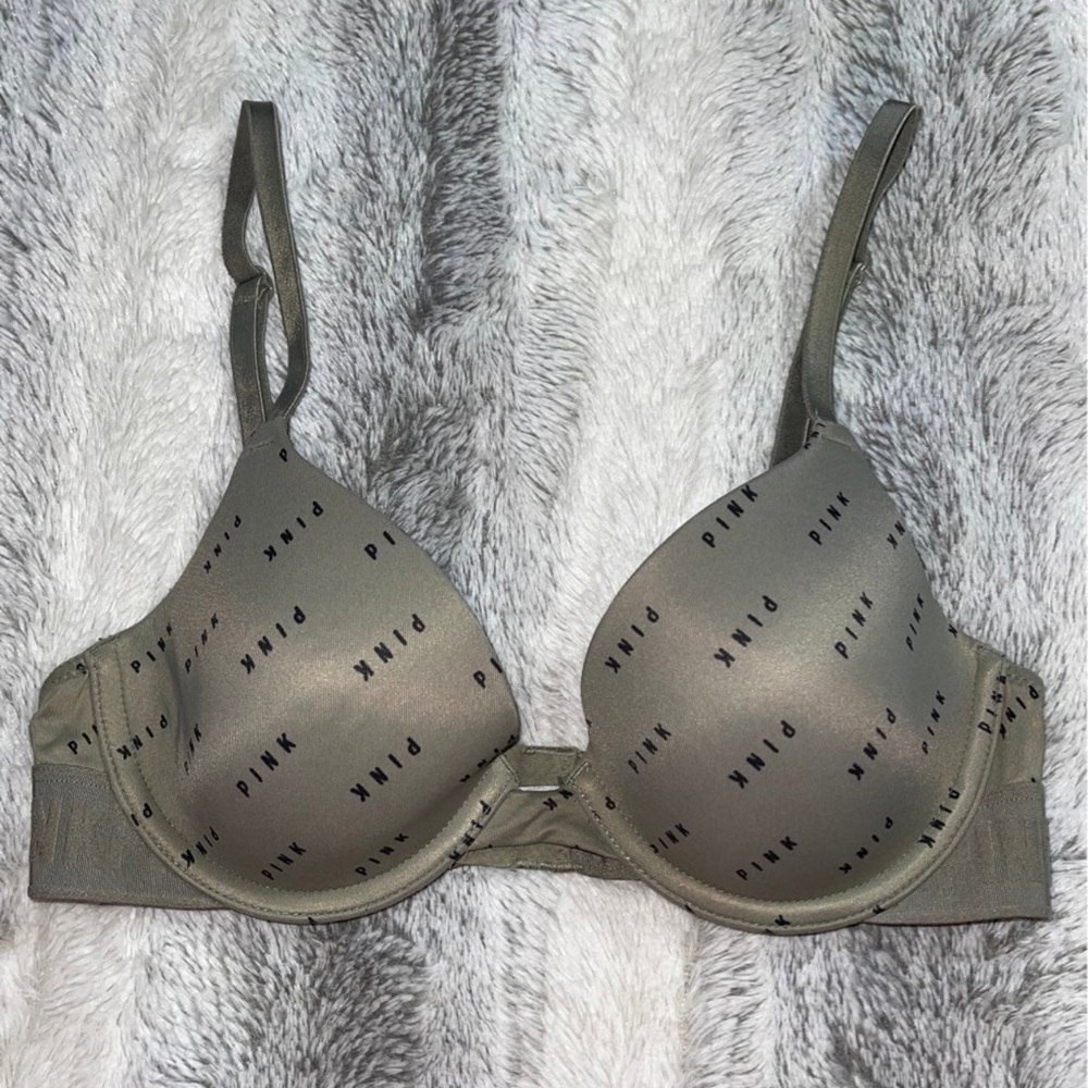 PINK Wear Everywhere T-Shirt Lightly Lined Bras - Picture 4 of 6